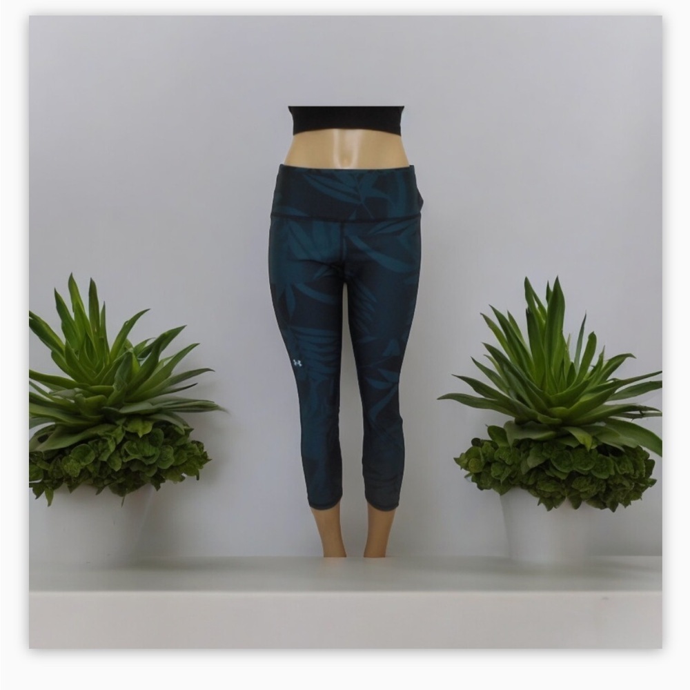 Women's HeatGear® Crop Deep Cyan/Breeze
Legging | Under Armour NWOT-Sz XL - Picture 8 of 16
